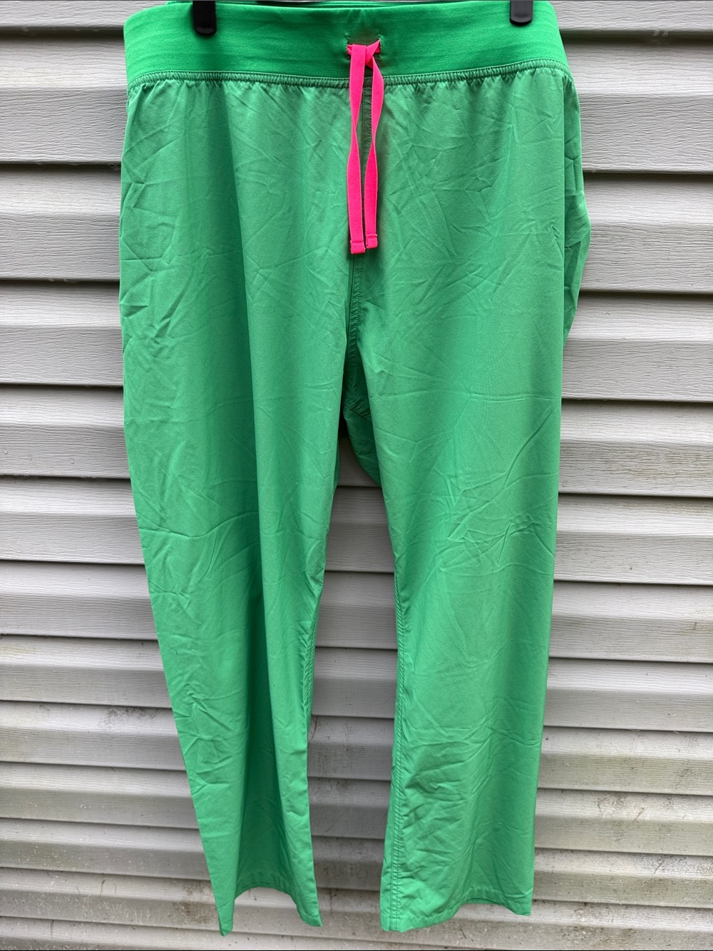 Figs Zamora High Rise Jogger Scrub Pant Green size XXL